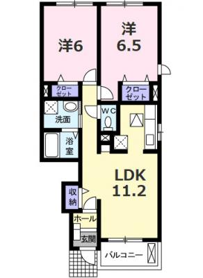 シャトレ城南Ⅱ 1階