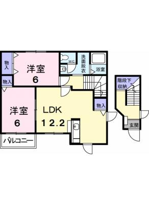 ヴィア・ラッテア　Ａ棟 2階