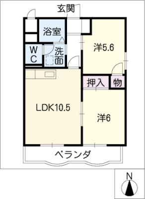 シーサイドコート岳 3階