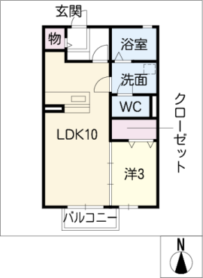 ハイネス千代ヶ丘 1階