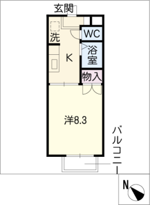 エルピス古見 1階