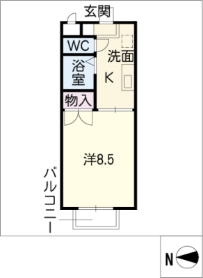 アネモスつつじが丘 1階