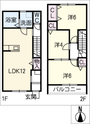 パステルテラス　Ｂ