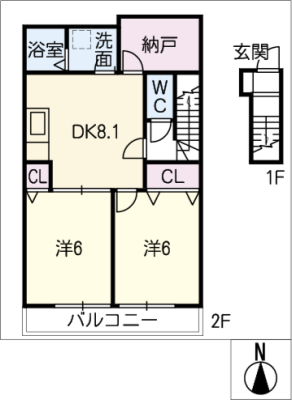 ＳＡＫＹＯ２１常滑 2階