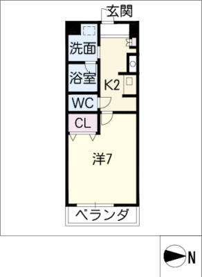 ラフィネ多屋 3階