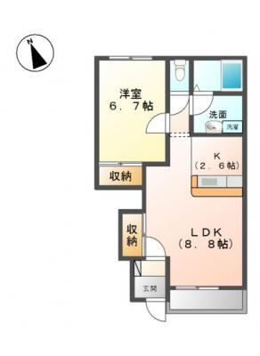 サンパルジェA棟 1階