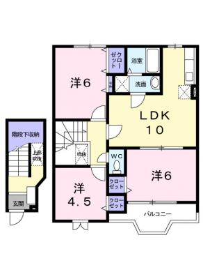 クレセント新町Ⅱ 2階