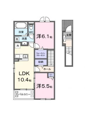 エスポワールⅠ 2階