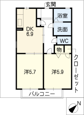 メゾン花水木Ａ棟