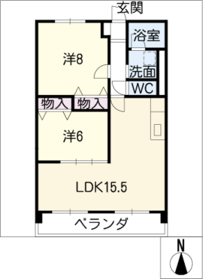 ハートフルマンションKAWABE 3階