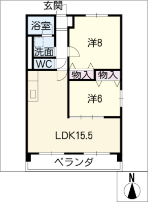 ハートフルマンションKAWABE 2階