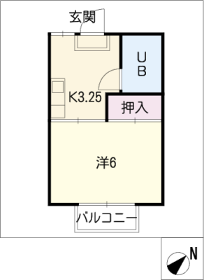 コスモスハウス　Ｂ 2階