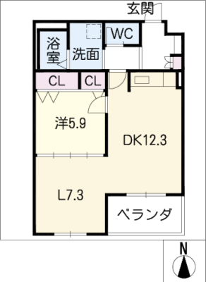 エーデルラウム 1階