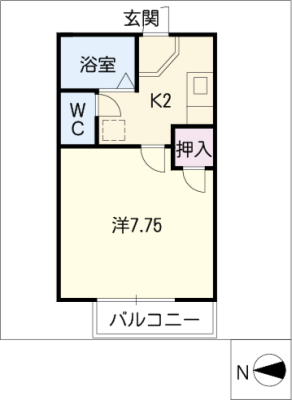 ハイツカトレ 1階