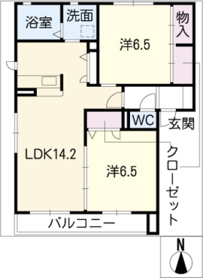 サンシャインⅡ 2階