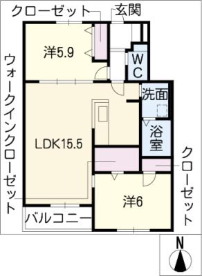 カサベルデ 2階