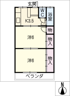 坂牧ハイツ 1階