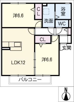 ＤＯＬＣＥＶＩＴＡ　Ａ 2階