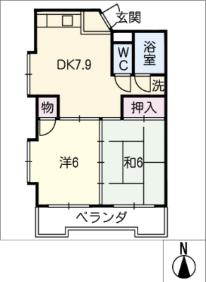 大豊マンション 1階