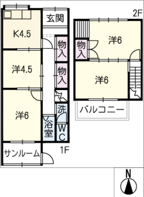 新居屋東高田貸家