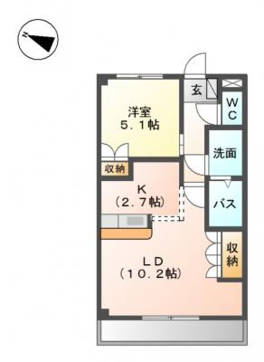 エバープレイス 2階