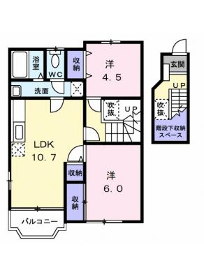 ラベンダー川崎Ｂ 2階