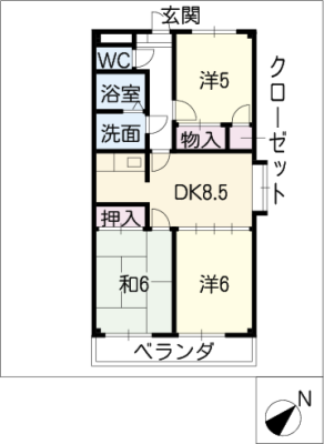 フォンテーヌヨシダ 3階