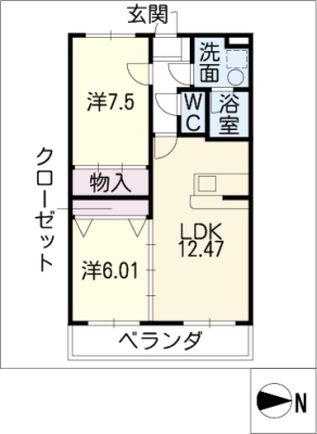 旭ツヴェルフ 1階