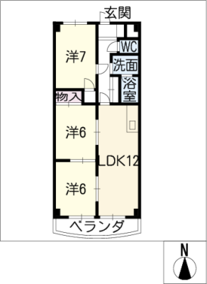 シェレナハイツ 4階