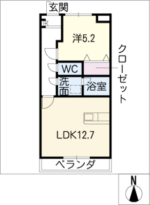 サウスガーデン 2階