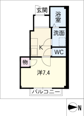 ソフィア２４　Ｂ棟 1階