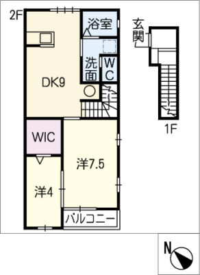 サンメゾン１７ 2階