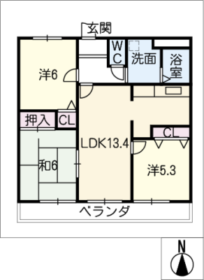 ヴェルドミールＭ 3階