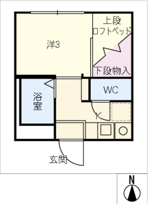 ﾍﾞﾙﾄﾋﾟｱｴｸｾﾞ岐阜羽島406号室 4階