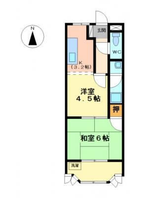 シャンブルクレールＵⅢ 2階