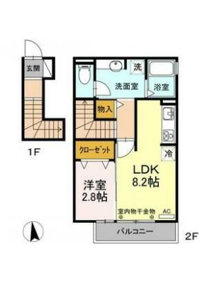 G-room飯柄　A棟 2階