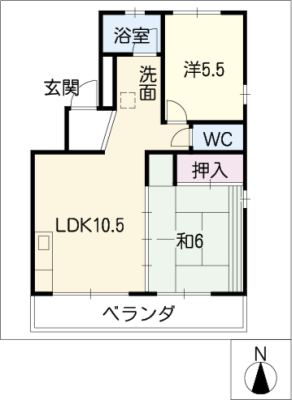 さくらコーポ 2階