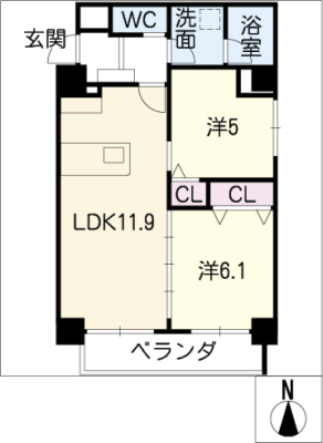 アルファパル筒井 4階