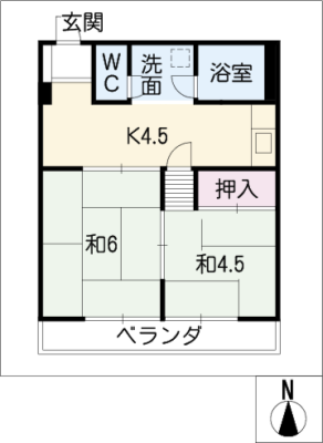 錦ビル 4階