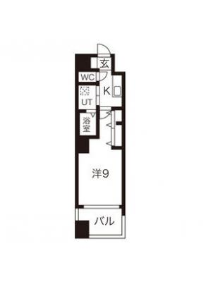 M・Mレジデンス(旧:MiCLA　MAKANA) 6階