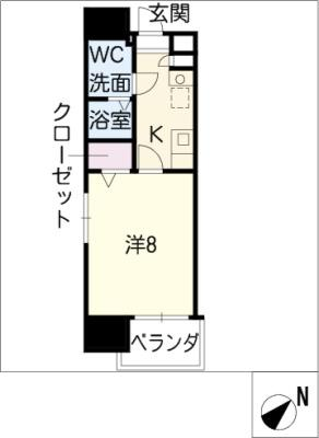 プレサンスmiu新栄 2階