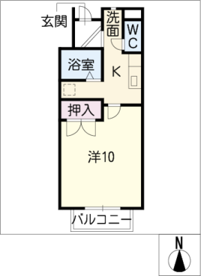 プチシャトーカノー 1階