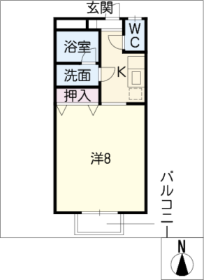 窪田コーポ　Ａ棟 2階