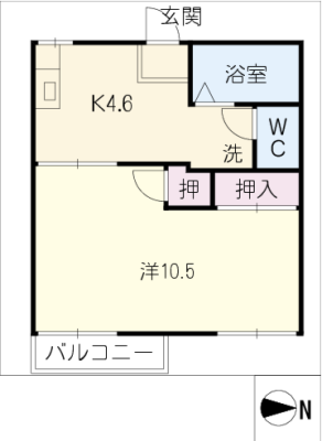 アネックス濃飛Ａ棟 1階