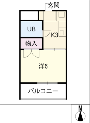 アパートメントハウスダイニチ 3階