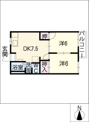 グリーンタウン　Ｂ棟 1階