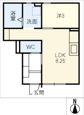 アーバン　ルクス 1階