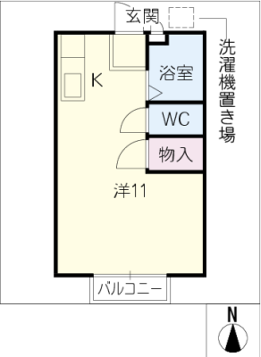 ハイライフＳＳ　Ｂ棟 2階