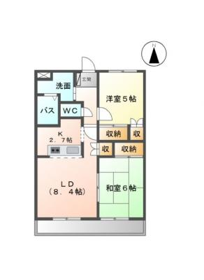 エバーハイツＹＡＳＵＤＡ 2階