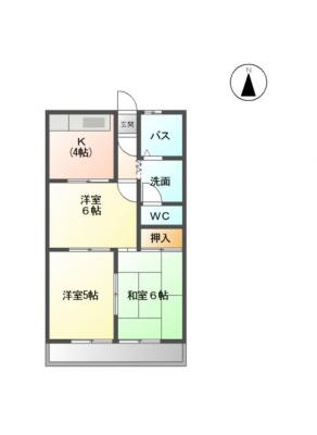 ファインシティ小川Ｃ 2階